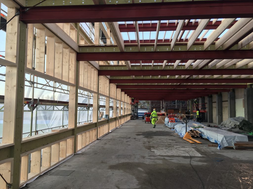 drobak stadium administrative building.